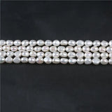 8-9mm Baroque Shape Natural Freshwater Pearl String
