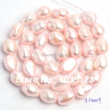 8-9mm Light Pink Freshwater Pearl Beads Strand W193