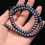 8-9mm AA Freshwater Pearl Bead Glossy Loose Beaded DIY Jewelry Making