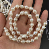 8-9mm Baroque Pearl Beads High Charms Freshwater Pearls DIY Jewelry Making