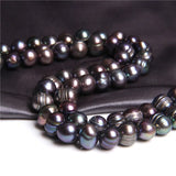 8-9mm Natural Freshwater Pearl Beads Near Round Loose Beads for Jewelry Making