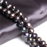8-9mm Natural Freshwater Pearl Beads Near Round Loose Beads for Jewelry Making