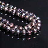 8-9mm Natural Freshwater Pearl Beads Near Round Loose Beads for Jewelry Making