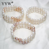 Baroque Pearl Bracelet Crystal Seed Beads Women's Jewelry Gift