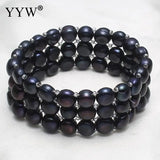 Baroque Pearl Bracelet Crystal Seed Beads Women's Jewelry Gift