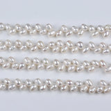 8-9mm Wheat Rice Shape Pearl Strand Top Drilled Pearl Beads