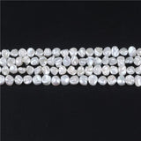 Natural Freshwater Keshi Pearl Strands 8-9mm