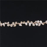 Natural Pink Keshi Pearls Strand 8-9mm Freshwater Irregular Shape