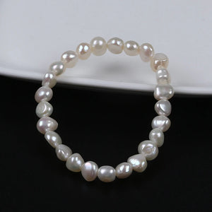 Baroque Freshwater Pearl Bracelet 8-9mm for Women