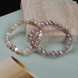 Baroque Freshwater Pearl Bracelet 8-9mm for Women