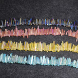 8'' Druzy Crystal Quartz Necklace Pendant