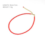 8 Style Beads Short Necklace Female Jewelry Women Choker Necklaces Bijoux Femme