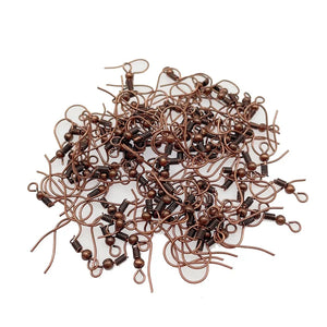 100pcs Women's Earring Accessory Stainless Steel Surgical Earring Hooks