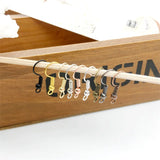 100pcs Women's Earring Accessory Stainless Steel Surgical Earring Hooks