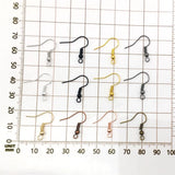 100pcs Women's Earring Accessory Stainless Steel Surgical Earring Hooks