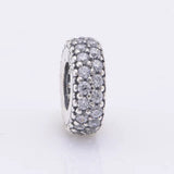 8 Colors Spacer Beads for Charms Bracelets DIY Jewelry Small 925 Sterling Silver