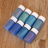 Resin Pigment Rainbow Pearl Powder Colorant - 8 Colors