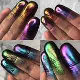 Magic Resin Pigment Rainbow Pearl Powder Glitter Epoxy Mold Colorant
