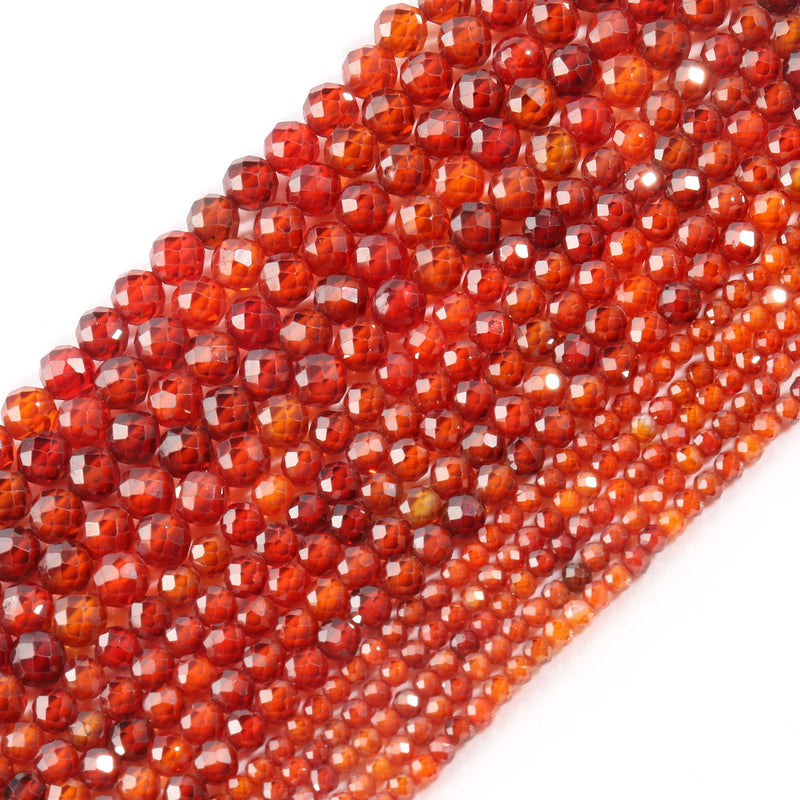 8 Colors Faceted Zircon Beads 2 3 4mm Loose Spacer Beads For Jewelry Making