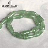 8 Colors Water Drop Chalcedony Natural Jades Stone 8x20mm Loose Spacers Beads