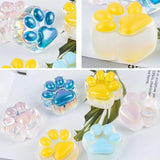 Cats Paws Keychain Epoxy Resin Silicone Mold Keyring Pendant Mold