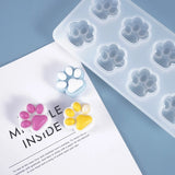 Cats Paws Keychain Epoxy Resin Silicone Mold Keyring Pendant Mold