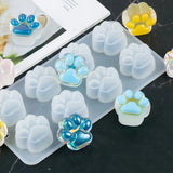 Cats Paws Keychain Epoxy Resin Silicone Mold Keyring Pendant Mold
