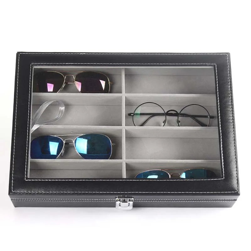 Eyeglasses Case Box Organizer Display Storage Holder Glasses