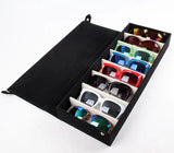 8 Grid Sunglass Glasses Storage Case Eyeglasses Display Glasswear Box