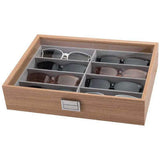 Wood Sunglasses Organizer, Eyeglasses Display Stand
