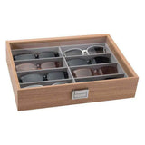 Wood Sunglasses Organizer, Eyeglasses Display Stand