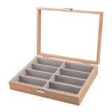 Wood Sunglasses Organizer, Eyeglasses Display Stand