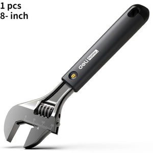 8'' High Carbon Steel Adjustable Wrench Universal Spanner