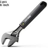 8'' High Carbon Steel Adjustable Wrench Universal Spanner