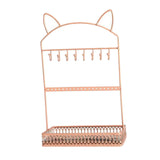 Metal Bracelet Organizer Display Stand Iron Material