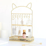 Metal Bracelet Organizer Display Stand Iron Material