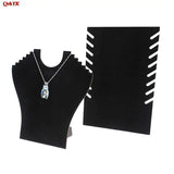 8 Hooks Jewelry Display Rack Organizer Pendant Necklace Bracelet Holder