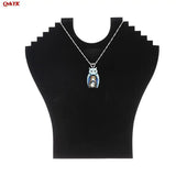 8 Hooks Jewelry Display Rack Organizer Pendant Necklace Bracelet Holder