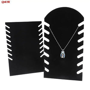 8 Hooks Jewelry Display Rack Organizer Pendant Necklace Bracelet Holder