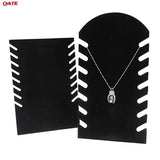8 Hooks Jewelry Display Rack Organizer Pendant Necklace Bracelet Holder