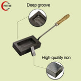 8 Inch Jewelry Tools Ingot Mould Adjustable Oil Groove Chisel