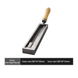 8 Inch Jewelry Tools Ingot Mould Adjustable Oil Groove Chisel