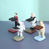 Creative Watch Display Frame - Resin Old Housekeeper & Astronaut Stand