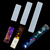 8 Pack DIY Silicone Bookmark Mold Epoxy Resin Casting Mould