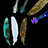 8 Pack DIY Silicone Bookmark Mold Epoxy Resin Casting Mould