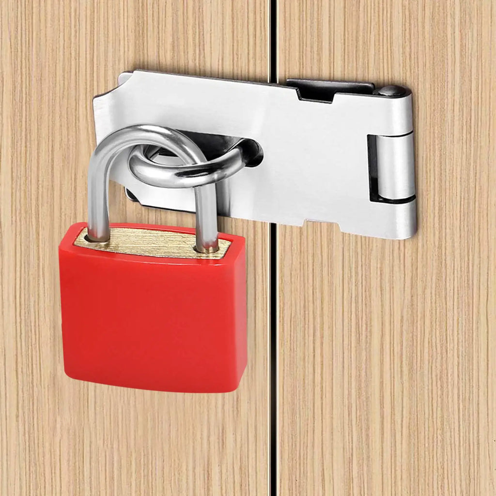8 Pack Mini Colorful Padlock with Key for Luggage Gym Locker School Home A