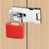 8 Pack Mini Colorful Padlock with Key for Luggage Gym Locker School Home A