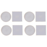 Silicone Coaster Base Mold Set for Resin Craft DIY Home Decor