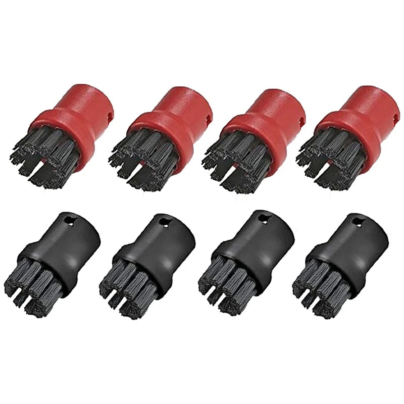 8 Pack Hand Tool Nozzle Bristle Brushes for SC Steam Cleaners