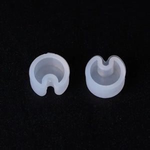 8 Pair UV Resin Earrings Stud Making Mould DIY Dried Flower Resin Decor